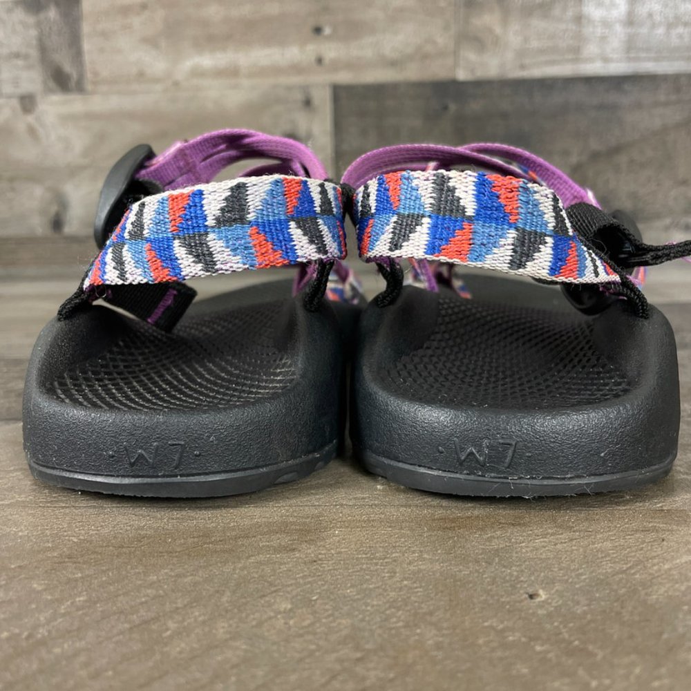 Chaco ZX/2 Classic Camper Purple Hiking Sandals - Picture 5 of 8